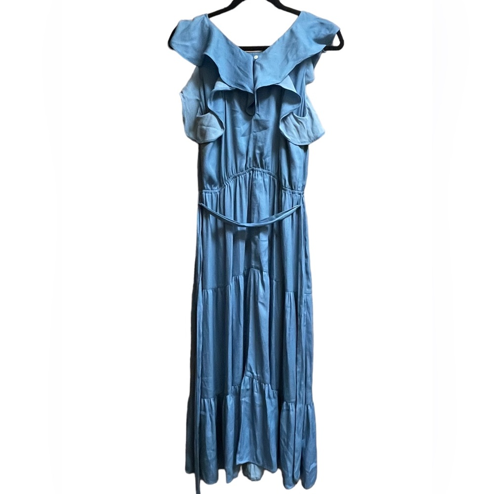 Loft Ruffle Tiered Midi Dress - Picture 12 of 12